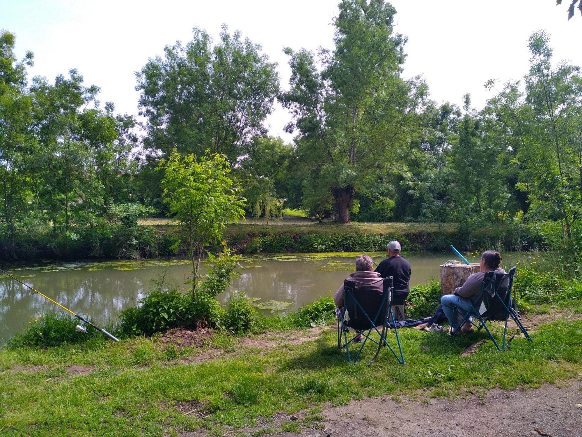 La Ferme Du Marais Poitevin - Roulotte Hotel Benet Eksteriør billede